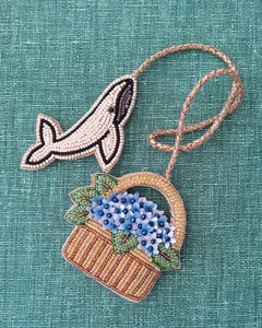 Handmade Design Seed Beads Embroidery Beaded <b>Bag</b> Hanging Keychain Handmade Beaded Embroidery Keyring <b>Bag</b> <b>Charm</b> - Product Image 4