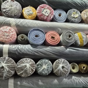 Tela de Algodón Tejida Estampada Hecha en Corea, Tela de Alta Calidad con Estampado Geométrico para Vestidos de Mujer, Ropa de Fiesta - Product Image 6