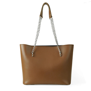 Sacs fourre-tout en cuir véritable pour femmes de qualité supérieure, imperméables, avec fermeture à glissière, couleurs et tailles personnalisables, doublure en toile - Product Image 1