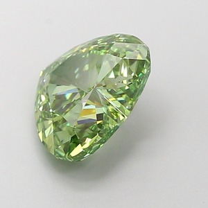 Diamant de laboratoire CVD vert vif fantaisie modifié en forme de cœur de 2,12 carats, clarté VS1, polissage excellent, pierre précieuse non montée - Product Image 2
