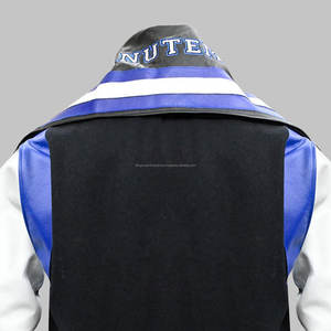 Nouveau design col marin vente en gros de veste Letterman à manches longues personnalisée vestes Letterman pour hommes - Product Image 5