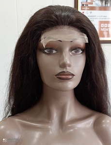 Lace Front <b>Wig</b> Human Hair Brown Long Remy Hair Transparent Lace Swiss Lace Base Average Size With Baby Hair closer <b>wig</b> - Product Image 3