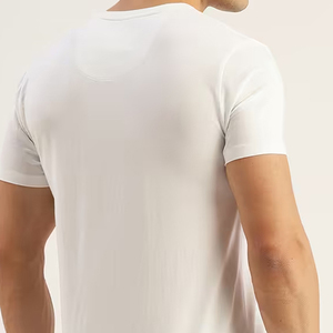 เสื้อยืดคอกลมแขนสั้นพิมพ์ลายสำหรับผู้ชาย ผ้าฝ้าย 100% ระบายอากาศได้ดี แห้งเร็ว แฟชั่นชุดกีฬา เสื้อผ้าลำลองฤดูร้อน - Product Image 5