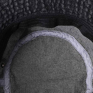 Denim Bucket Hat Washed Solid Color Cotton <b>Yarn</b> Casual Spring Summer Custom Design High Quality Bucket Hat Hot Sale Unisex - Product Image 5