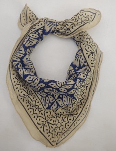 Handmade <b>Square</b> Bandana Indian Block Print 100% Cotton <b>Scarf</b> Headscarf Festival Hair Accessories Gift Her Summer Beach Durable - Product Image 4