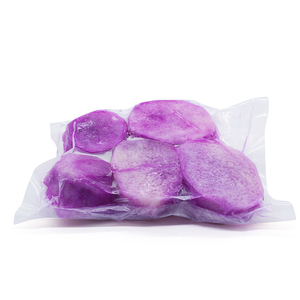 Racine d'Ube Congelée, Tubercule d'Igname Violette du Vietnam, en Cubes, Tranches, Râpée, Purée, Goût Sucré Naturel, Texture Lisse, Couleur Riche pour Boulangerie et Gelato - Product Image 1