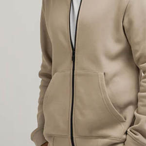 Chaqueta Bomber de Lona para Hombre, Corte Ajustado, con Cuello Alto y Logotipo Frontal Personalizado, Precio Económico al por Mayor - Product Image 6