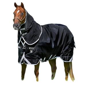 Couverture d'hiver imperméable en polycoton rembourrée de plumes pour cheval, couverture de pluie, couverture chaude, couverture de selle confortable pour une utilisation en extérieur - Product Image 1