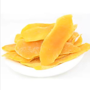 Bandes de mangue tropicale dorée, fruits secs moelleux, collation sucrée et moelleuse, morceaux de mangue, idéal pour la maison, le bureau, l'école, les aventures du week-end - Product Image 1