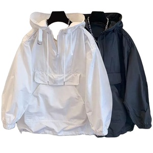 Chaqueta Cortavientos Impermeable de Alta Calidad con Diseño Personalizado OEM, Chaqueta Casual para Hombre con Logotipo Personalizado - Product Image 1