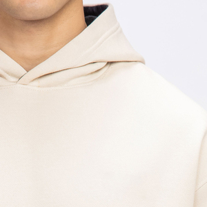 Custom <b>Hoodies</b> High Quality Men's <b>Hoodies</b> Sweatshirts Casual Hoodie with Front Pocket 100% Cotton French Terry Fabric Hoodie - Product Image 3