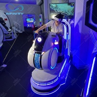 Moteur Vr Moto Moto 9D Vr Voiture De Course de Réalité Virtuelle Conduite Machine De Jeu Vr Emballant le Simulateur