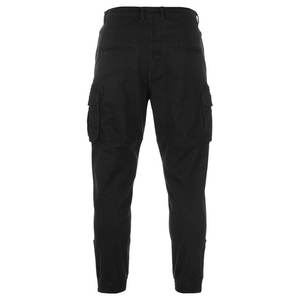 Pantalones Cargo Jaffico International para Hombre, Color Sólido, Ecológicos, 100% Algodón, Ligeros, Estampado Digital, Pierna Ancha, Cintura Elástica - Product Image 3