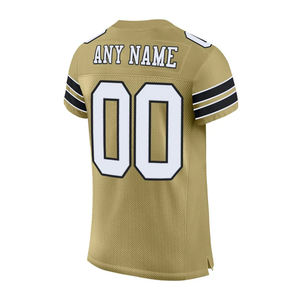 Maillot de football américain en mesh respirant, personnalisable par sublimation, uniforme d'équipe anti-humidité pour le jour du match - Product Image 3