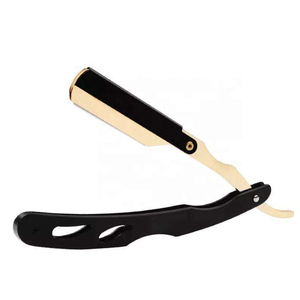 Navajas de Afeitar Profesionales de Acero Inoxidable al por Mayor, Cuchillas de un Solo Filo, Opciones de Color Personalizadas, Uso Profesional para Barberos, Logotipo del Cliente - Product Image 1