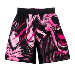 <b>Men's</b> <b>Pink</b> Solid Board <b>Shorts</b> Breathable Quick Dry Elastic Waist Casual Swimwear <b>Short</b> Length Canvas Polyester - Product Image 3