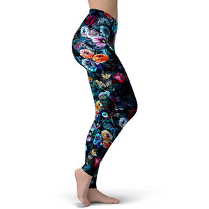 Nuevos Leggings Sublimados Personalizados con Logotipo para Mujer, Cintura Media, Antibacterianos, de Secado Rápido, Transpirables, Material Suave, Largo Completo - Product Image 4