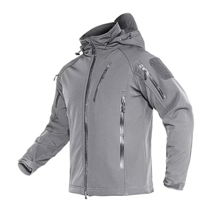 Veste Softshell imperméable pour l'extérieur, veste de randonnée résistante à la pluie, vêtements tactiques pour le camping et la pêche, unisexe - Product Image 3
