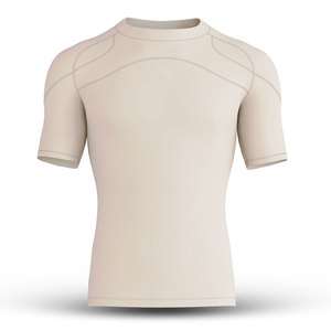 Ropa Deportiva Profesional, Camiseta de Compresión Tejida, Secado Rápido, Ecológica, Ajuste Delgado, Elástica y Cómoda para Actividades Deportivas - Product Image 1