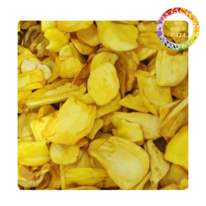 Vacuum Fried Jackfruit Chips Crunchy Healthy Fruit Snack Export Quality OEM Manufacturer - Product Image 2