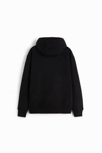 Sweat-shirt à capuche pour homme avec logo personnalisé, doublure en polaire, qualité supérieure, streetwear d'hiver, vente en gros OEM, coupe ample - Product Image 2