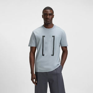 T-shirt en coton pour homme de qualité supérieure, manches courtes, col rond, design imprimé décontracté, confortable, vêtement de mode estival - Product Image 1