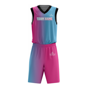 Ensemble d'uniformes de basketball personnalisés de haute qualité, maillot et short imprimés par sublimation pour les équipes, vêtements de sport - Product Image 2