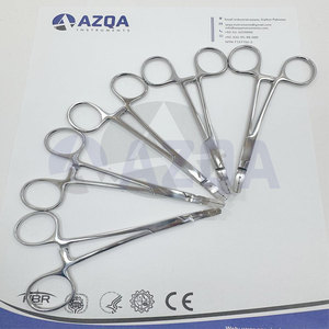 Pinces à ancrage dermique en acier inoxydable de 5,5 pouces à trois trous 1,2 mm/1,6 mm/2 mm pour piercing corporel professionnel, logo personnalisé AZ-DAHF-02 - Product Image 6