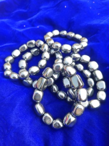 Bracelets unisexes classiques en shungite élite, perles de 10-13 mm, certifiées par un tiers, accessoires de haute qualité, vente chaude pour les fêtes - Product Image 5