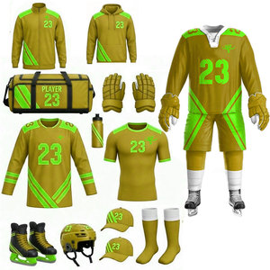 Paquetes de Uniformes de Hockey sobre Hielo Más Vendidos, Paquetes de Uniformes de Hockey sobre Hielo Hechos a Medida, Ropa Deportiva Transpirable, Uniforme de Hockey sobre Hielo - Product Image 1