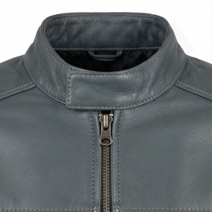 Veste en cuir pour moto NAI 0412C, veste de motard pour homme, veste de moto tendance, équipement de protection pour la conduite, vêtements de tourisme durables, nouveauté - Product Image 3