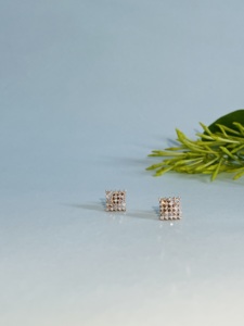 Pendientes de Diamantes Naturales con Corte Brillante Redondo, Certificados por GGL, Oro Sólido de 18K, Joyería de Lujo para Mujer, Estilo Romántico - Product Image 4