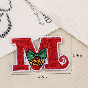 Garment Embroidery Patch <b>Iron</b> <b>On</b> Embroidered Fabric Badge Patches for Clothing Shirts Jackets Wholesale Washable Heat Transfer D - Product Image 4