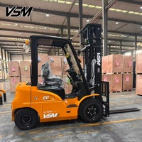 Chariot élévateur électrique au lithium VSM 1.5t-3.5t XE 80V avec système de moteur synchrone à aimants permanents doubles CPD25-XEY2HA-SI