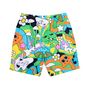 Shorts cargo pour hommes Econex Sports OEM, best-seller, en toile à carreaux, 100% coton, tricoté, vintage, fermeture à cordon, 220g - Product Image 2