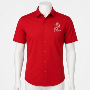 Premium Men <b>Half</b> Sleeve Dress <b>Shirt</b> Casual Apparel Men <b>Half</b> Sleeve Dress <b>Shirt</b> With Breathable Cotton Fabric Comfortable Fit - Product Image 1