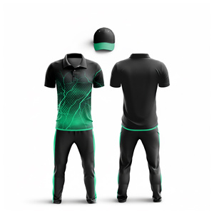 Custom Team Sublimation <b>Cricket</b> <b>Kit</b> Manufacturer | Men Women Youth <b>Cricket</b> Wears Polo Shirt and Trouser <b>Full</b> Team Outfit - Product Image 6