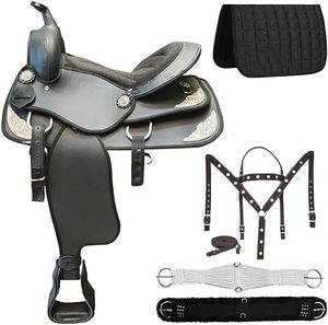 New Luxury English Horse Jumping Dressage Trail Saddle Leather Wood Tree Comfortable Fit Sizes Horse Racing Products Pakistan - Product Image 5