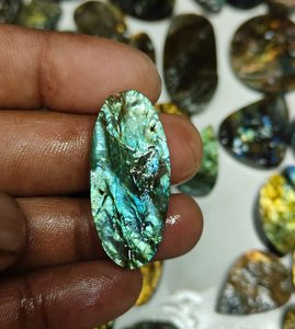 Piedras Preciosas Sueltas de Labradorita Multicolor de Alta Calidad, Hermoso Lote de Cabujones de Labradorita, Gemas de Labradorita Hechas a Mano - Product Image 1