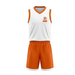 Uniforme de Baloncesto Personalizado con Impresión a Color, 100% Poliéster, Duradero y Transpirable, Hecho en Pakistán, Impresión de Logotipo Personalizado, Superventas - Product Image 1