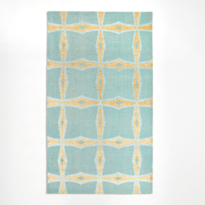 Alfombra Moderna de Lana Ecológica Antideslizante, Color Blanco Marfil, Felpa, Tufted a Mano, Gruesa, para Dormitorio, Sala de Estar, Hotel, Villa - Product Image 1