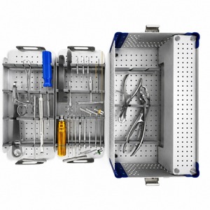 Juego de Instrumentos Ortopédicos para Fragmentos Pequeños, para Cirugía Ósea de Trauma en Miembros Superiores, Acero Inoxidable, Certificado CE, Tegra - Product Image 1