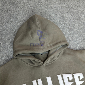 Trending Style Pink Zipper Distressed Hoodie <b>Rhinestone</b> Zip up <b>Jacket</b> Adjustable Price Acid Wash Men Fleece Streetwear Hoodie - Product Image 4