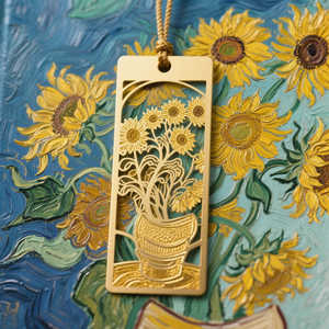 Marque-page en métal au design avantageux pour livres, qualité supérieure, personnalisé, décoratif, vente chaude, artisanat indien en métal - Product Image 4