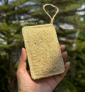 Almohadillas de esponja vegetal natural para baño y cocina utiliza 3 capas con cuerda de fibra de coco de alta calidad del servicio de embalaje OEM de Vietnam - Product Image 1