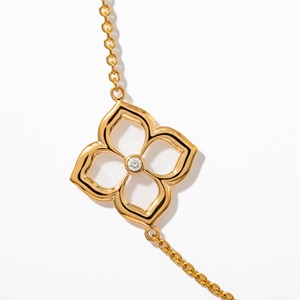 Collar con Colgante de Diamante Fleur de Oro Blanco de 14K, Corte Radiante de 0.90ct, Cultivado en Laboratorio, Certificado IGI D-G/VS, Ideal para Bodas, Venta al Por Mayor - Product Image 3