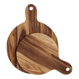 Tabla de cortar de madera ecológica personalizada con mango ergonómico, tabla de picar de madera artesanal premium para cocina, precio de oferta. - Product Image 5