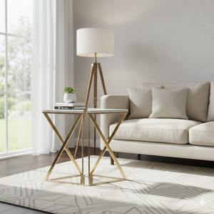 Ensemble de tables basses gigognes élégantes au design moderne, en acier inoxydable écologique et durable, pour le mobilier de salon - Product Image 3