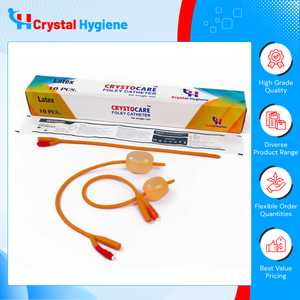 Cathéter urétral à ballonnet 2 voies en latex de qualité médicale Crysto Foley, le plus vendu, pour les acheteurs en gros - Product Image 5