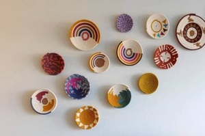 [HOT SELLING] | Seagrass Plates Handmade Woven <b>Wall</b> Hanging Platter For Hotel Airbnb Home Interior Decor from Vietnam - Product Image 2